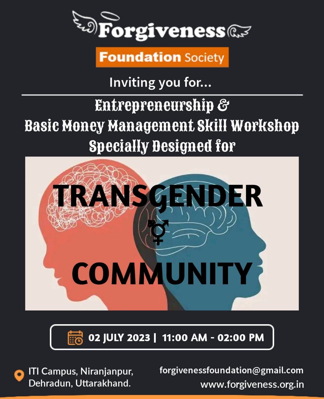 Forgiveness Foundation Society Organising Entrepreneurship Development And Basic Money Management Skills Workshop Specially Designed for Transgender Community