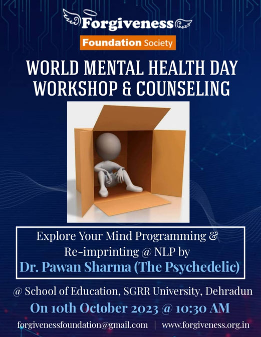 World Mental Health Day Workshop  and Counseling
