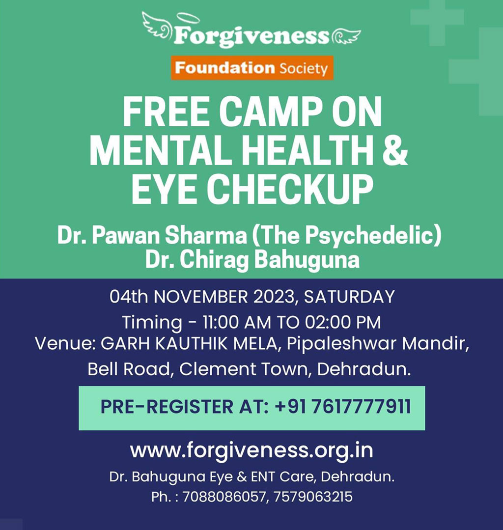 Free camp on mental health and eye checkup