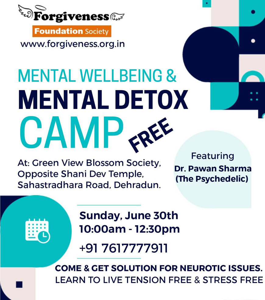 Mental Wellbeing & Mental Detox Camp